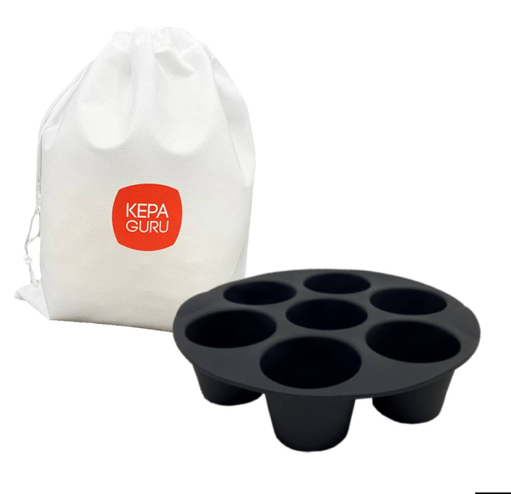 Silikoninė keksiukų kepimo forma karšto oro gruzdintuvei