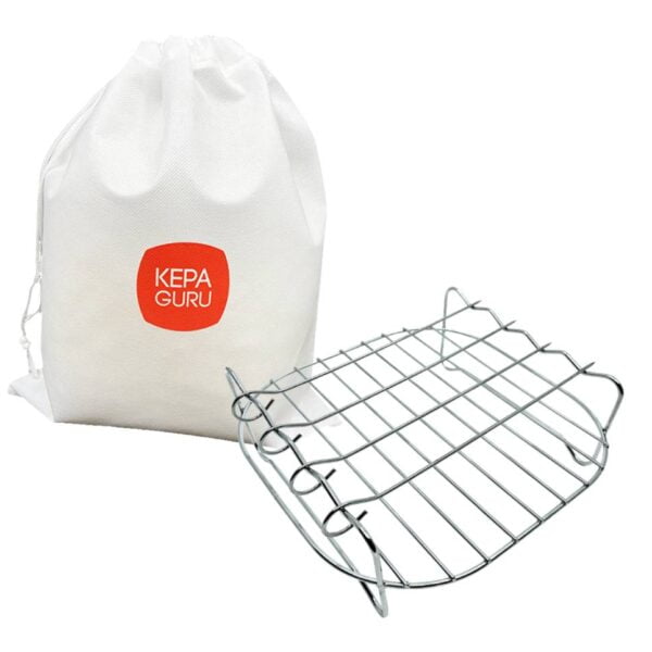 Kepa Guru kvadratinės grotelės su iešmeliais karšto oro gruzdintuvei.