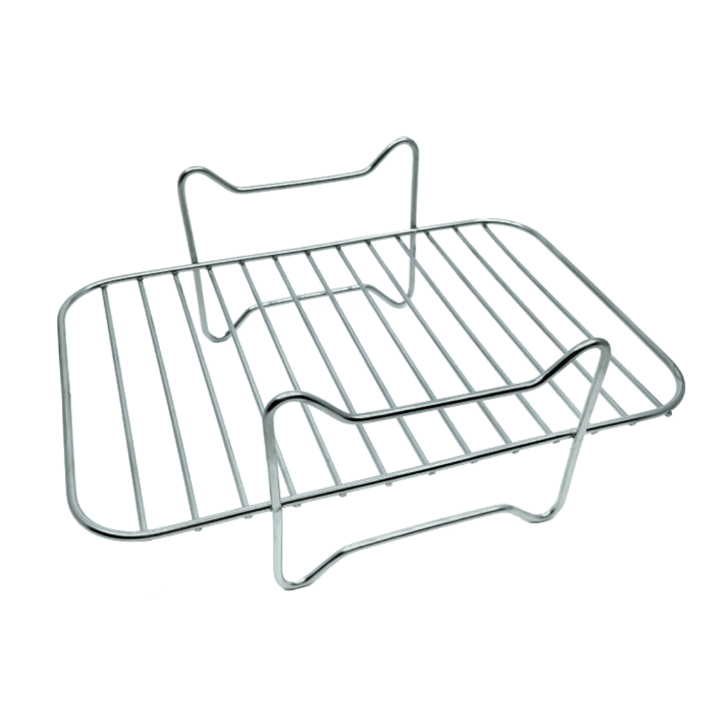 Stačiakampės grotelės karšto oro gruzdintuvei. Kepa Guru